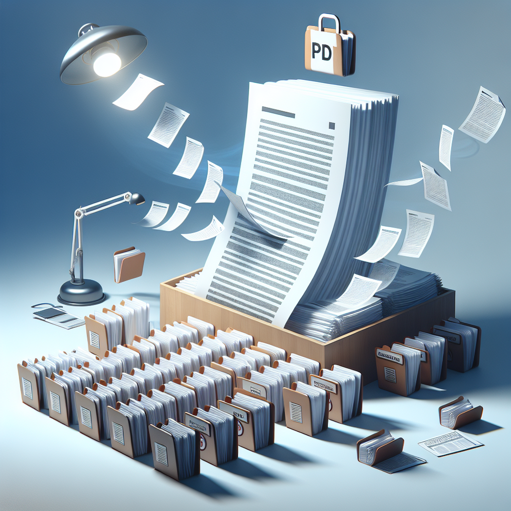 How a PDF Splitter Can Enhance Your Document Management