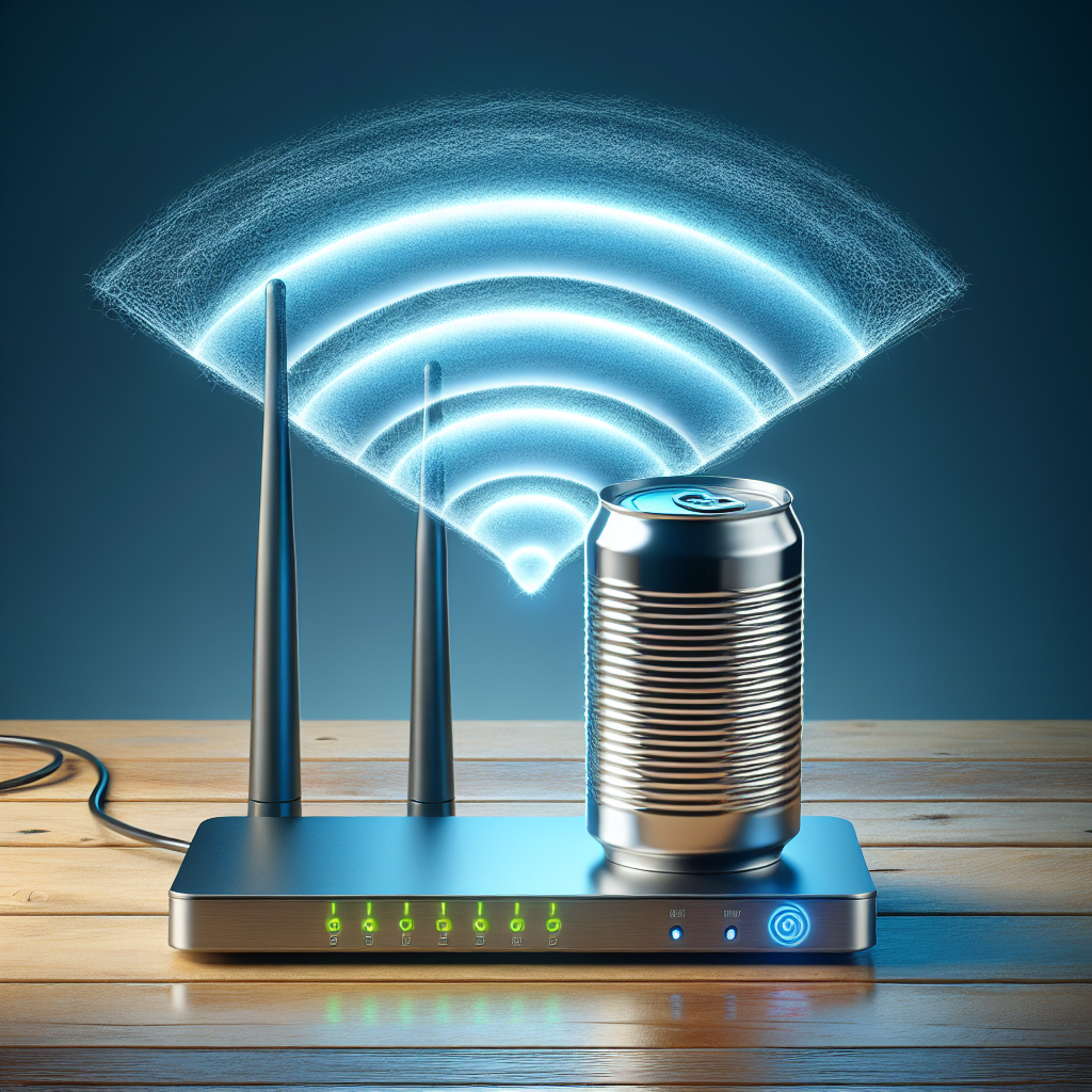 Boost Your Wi-Fi with an Empty Aluminum Can